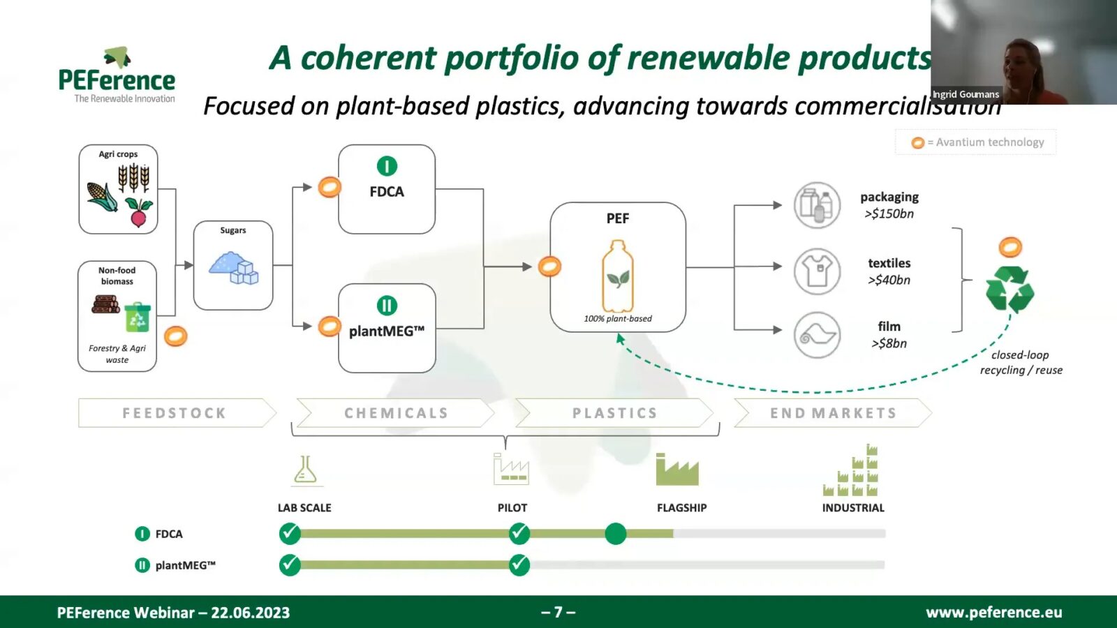 Production Process of PEF